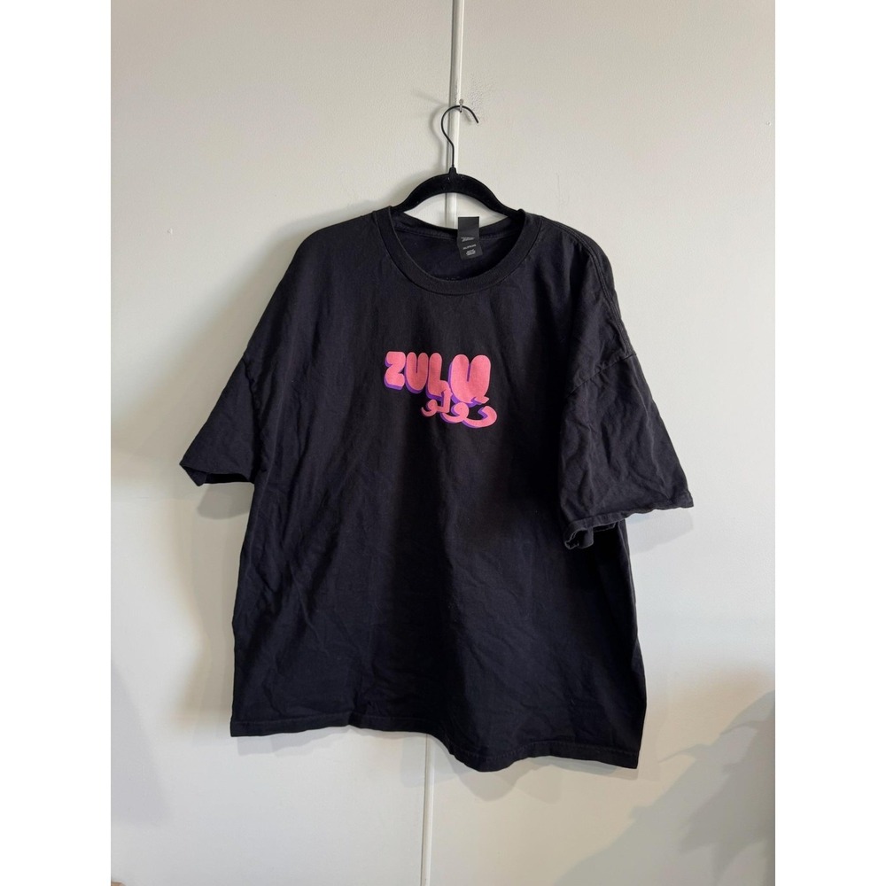 Zulu Shirt Mens 3XL Blackโ Hanes Beefy-T Hardcore Band Tee T-Shirt Music